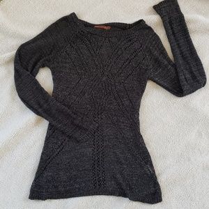Dark heather grey tunic/mini dress